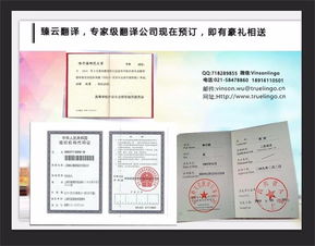 上海松江區技術專利證書翻譯服務詢價指南